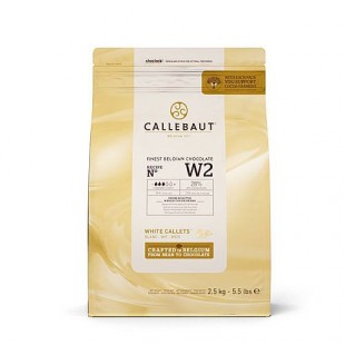 Шоколад Callebaut белый 28% 2,5 кг